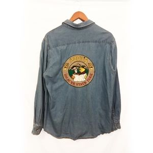 Winnie the Pooh Denim Button Down